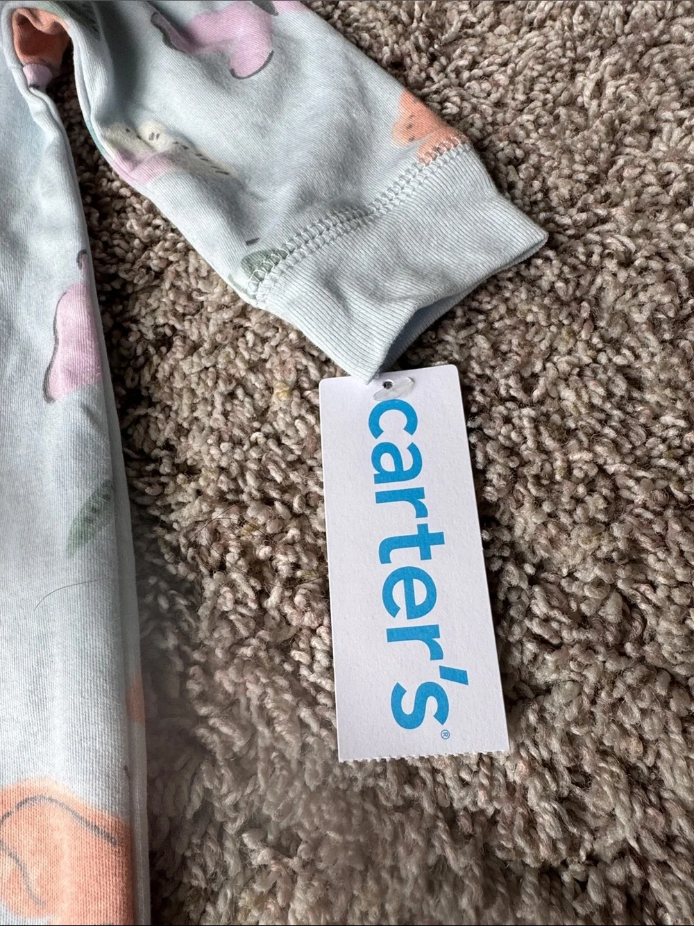 NWT Carter’s 6m butterfly footie
